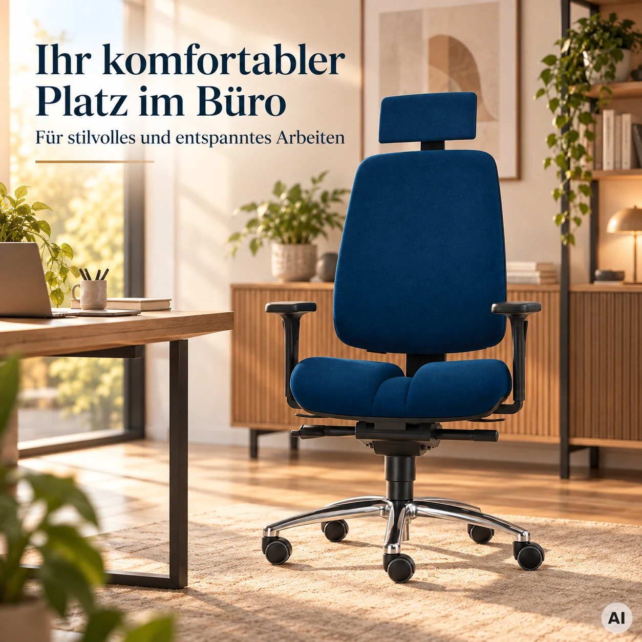 Mister ShapeUp L mit Kopfstütze - Bürostuhl