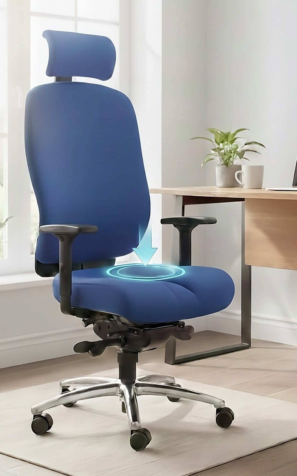 Bürostuhl bei Prostataerkrankung 